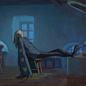 Howl, screencap from Howl's Moving Castle